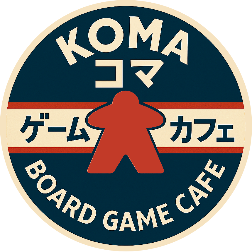 Koma Board Game Café ロゴ